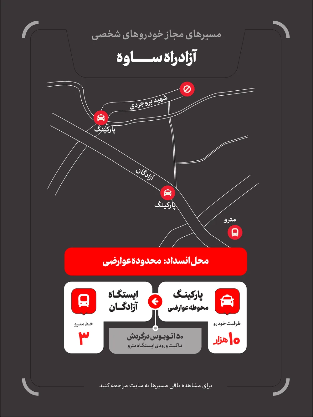 آزادراه ساوه